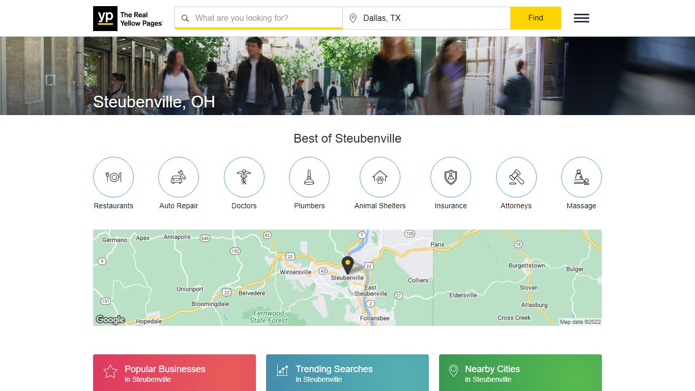 The Real Yellow Pages® - Steubenville, OH Directory - YP.com